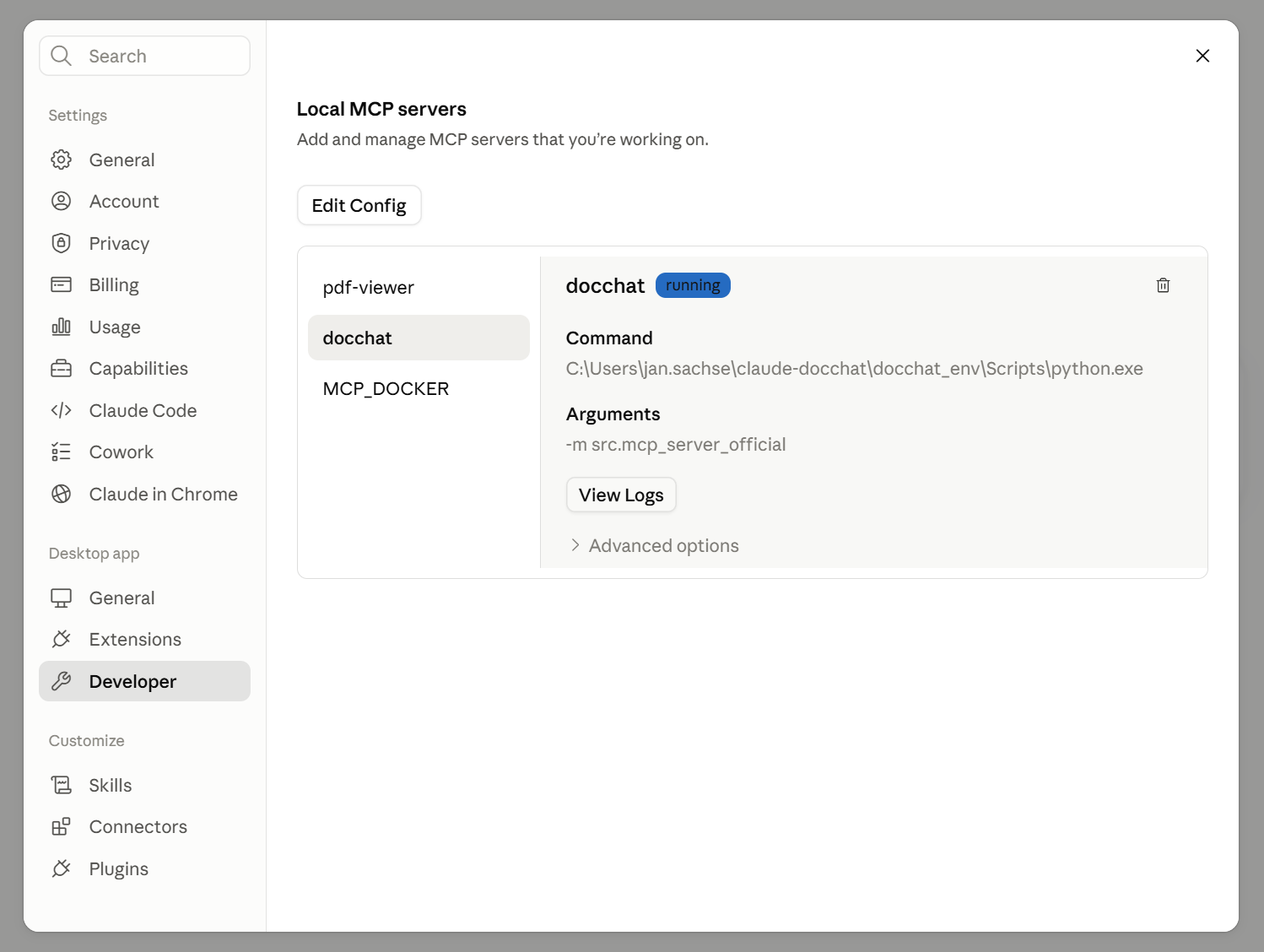 DOCCHAT RAG MCP — fig 6